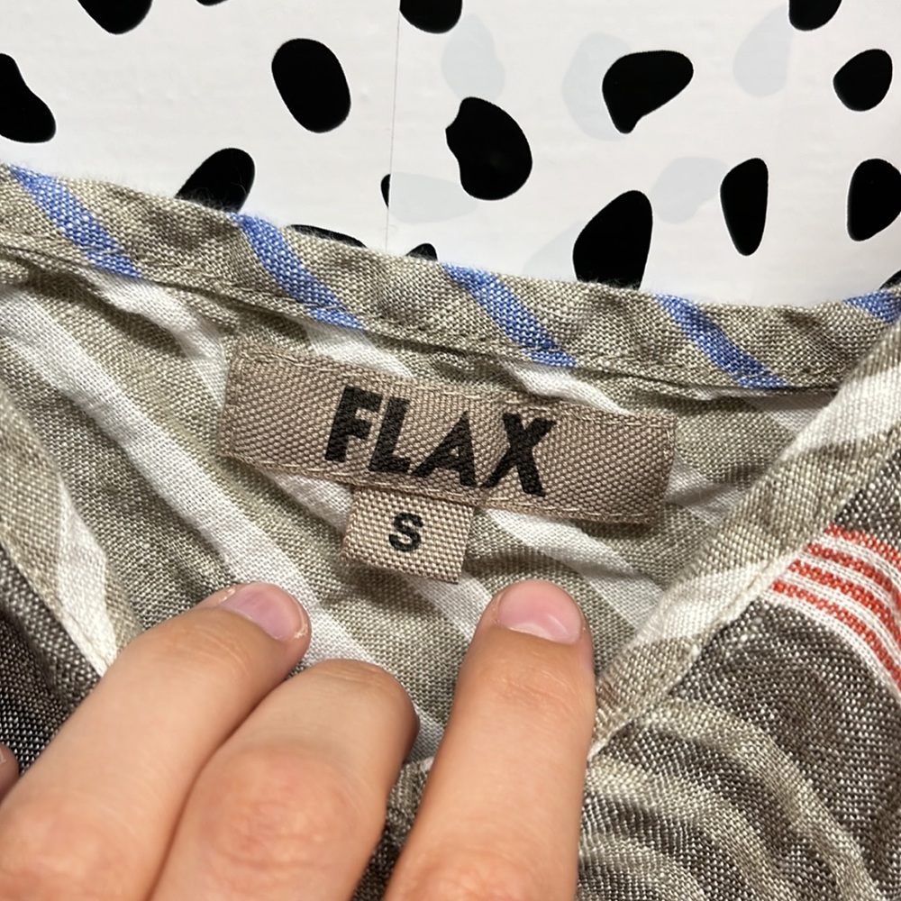 Flax Striped Mini Dress - Multicolor - Picture 4 of 6